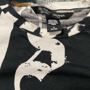 Victoria's Secret x Balmain Graphic Top